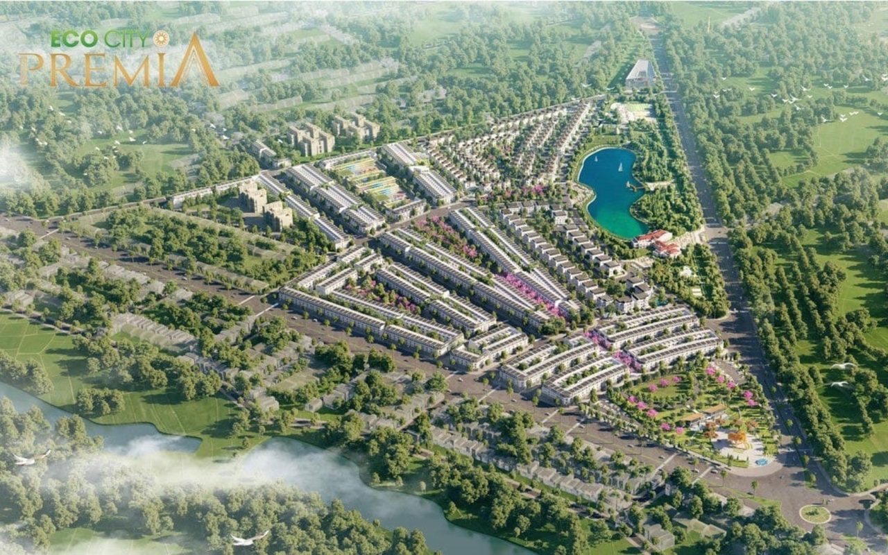 Phối cảnh khu đô thị Eco City